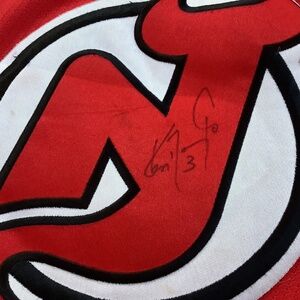 Vtg Ilya Kovalchuk #17 New Jersey Devils Autographed Jersey Youth Large